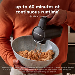 KitchenAid Go® Cordless Hand Mixer - battery included