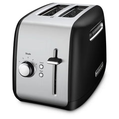 2-Slice Toaster with manual lift lever